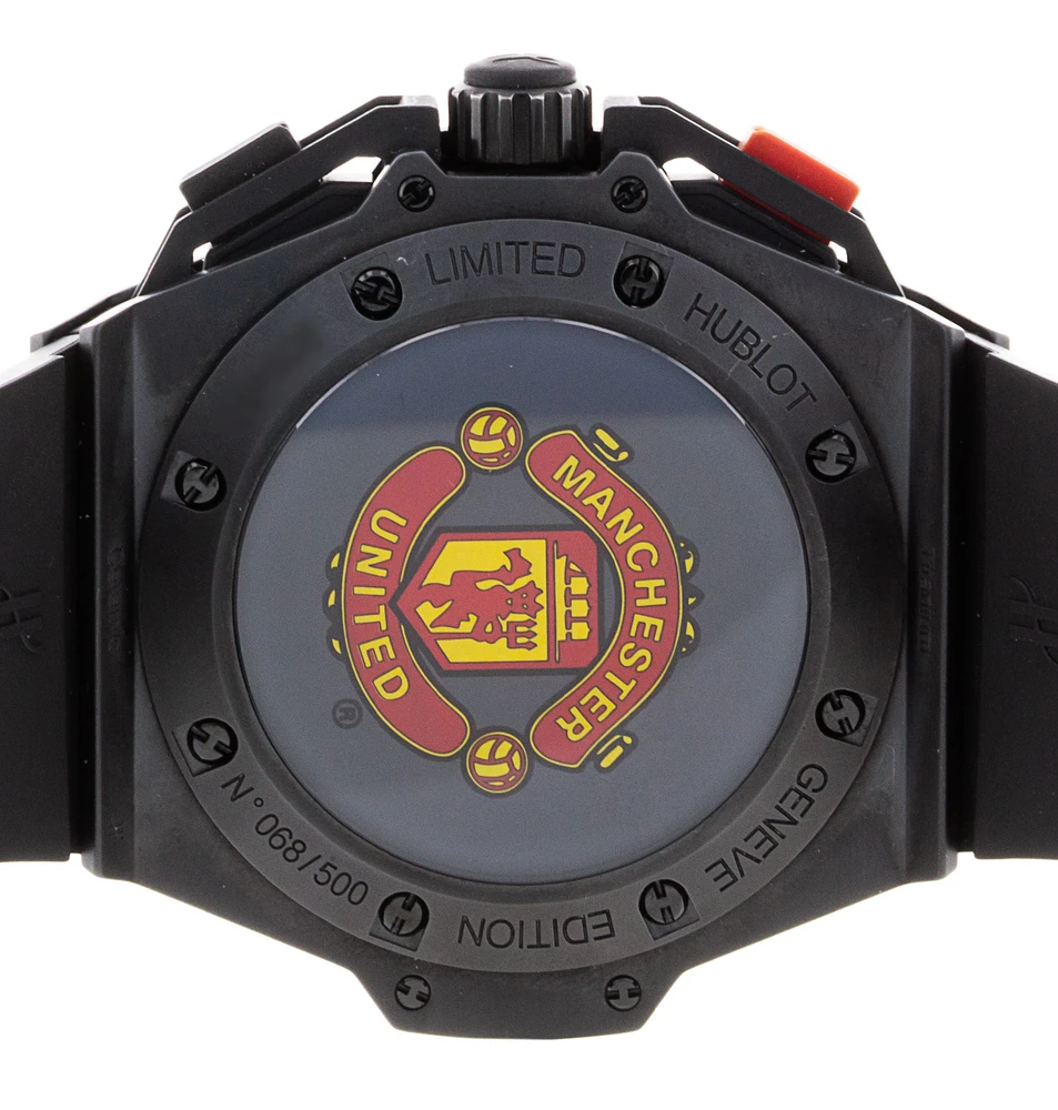 Hublot King Power Red Devil Manchester United Chronograph Ceramic Men s Watch