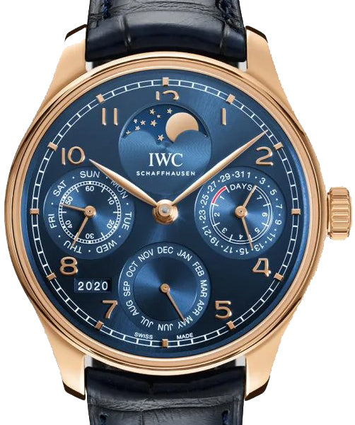 IWC Portugieser Perpetual Calendar 18K Armor Gold® Men's Watch