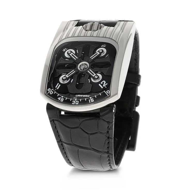 Urwerk Ur 103 Tarantula 18K White Gold Men's Watch