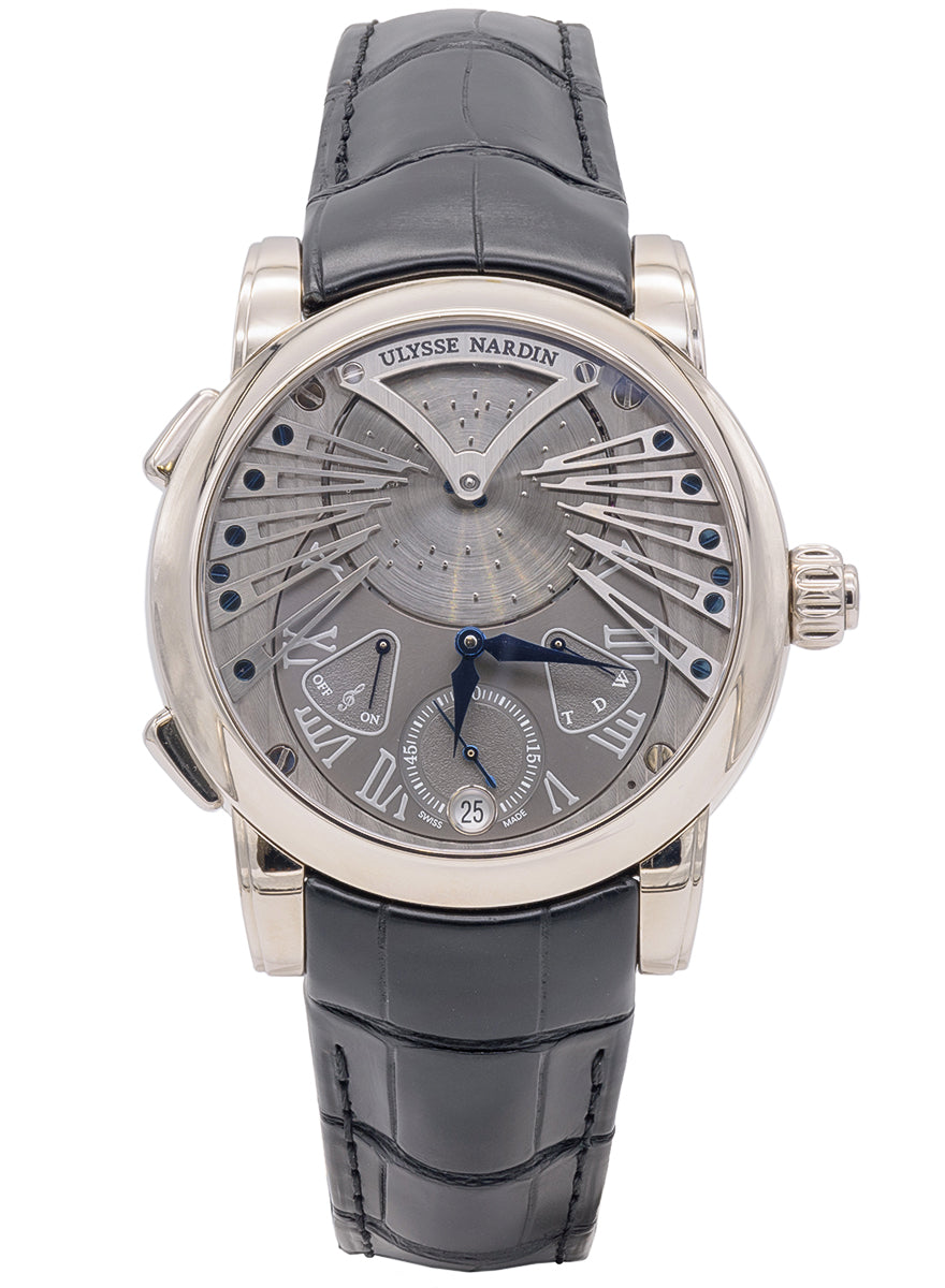 Ulysse Nardin Classic Complications Stranger Limited Edition 18K White Gold Men's Watch