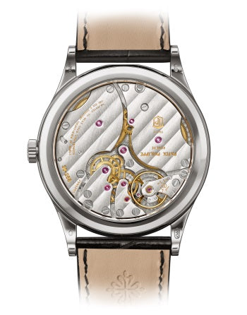 Patek Philippe Calatrava Small seconds 39 mm 18K White Gold Men's Watch