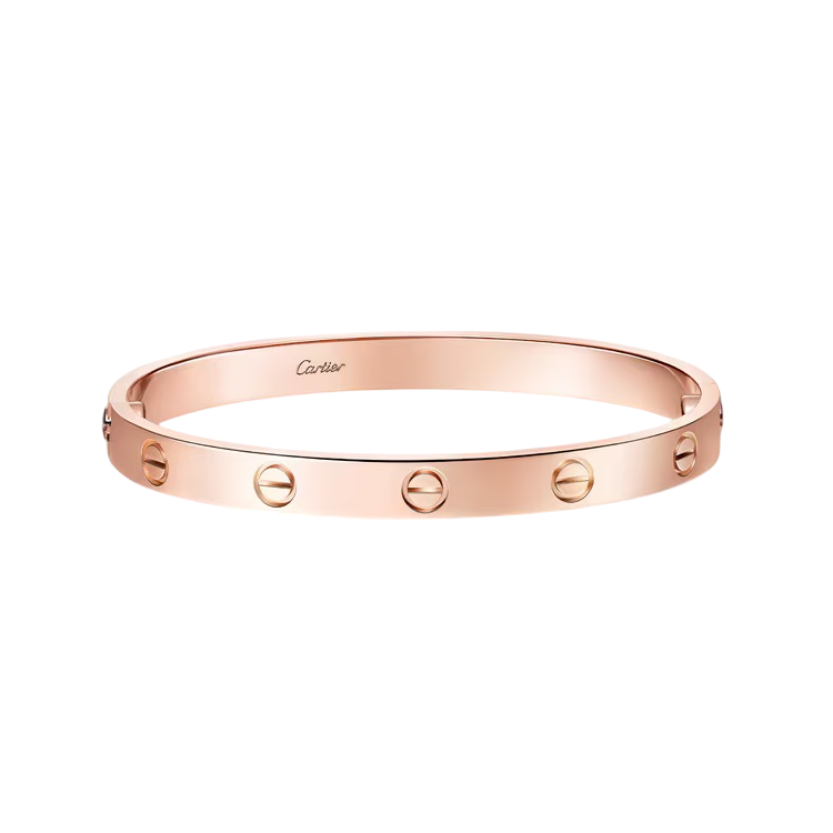 Cartier Love 18K Rose Gold with a Screwdriver Lady's Bracelet