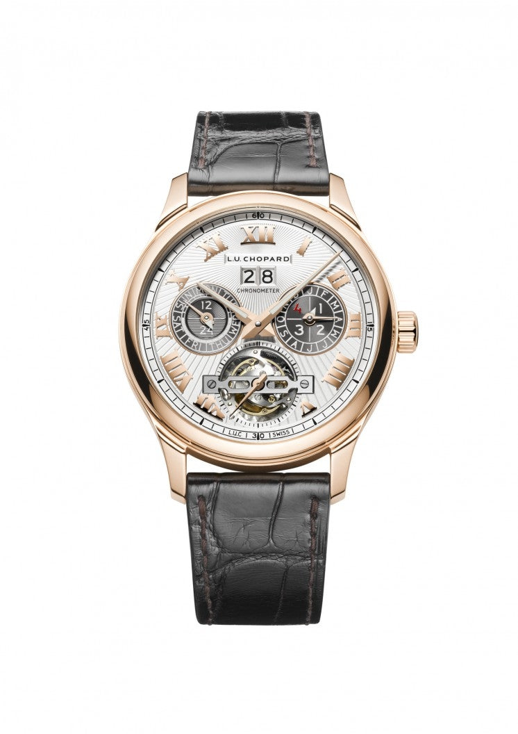 Chopard L.U.C Perpetual Calendar 18K Rose Gold Men's Watch