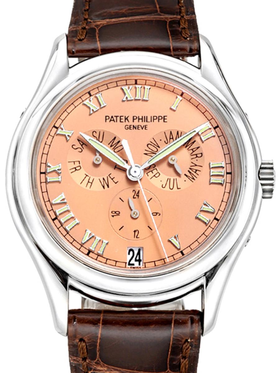 Patek Philippe  Complications Annual Calendar 18K White gold Unisex Watch