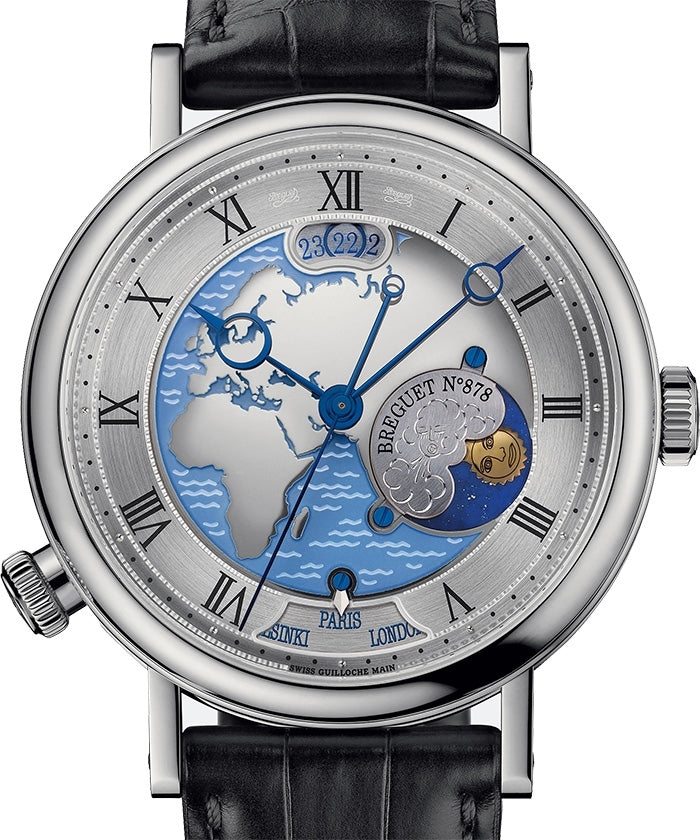 Breguet Classique Hora Mundi Europe Platinum Men's Watch