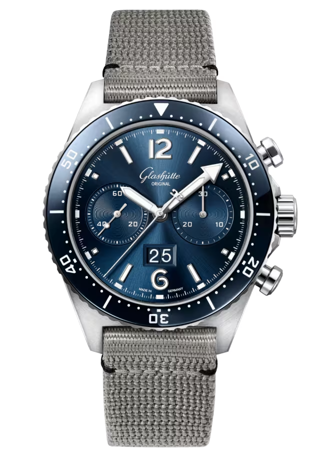 Glashutte Original Spezialist SeaQ Chronograph Stainless steel Men's Watch