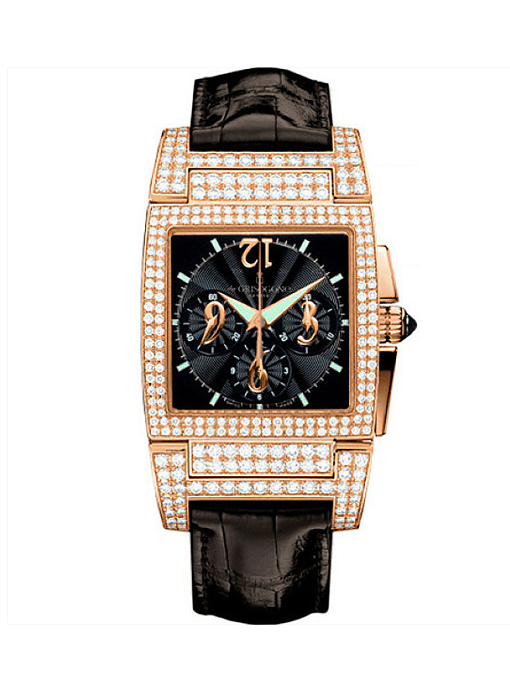 De Grisogono Instrumentino 18K Rose Gold & Diamonds Unisex Watch