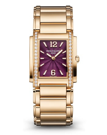 Patek Philippe Twenty~4 18K Rose Gold & Diamonds Lady's Watch