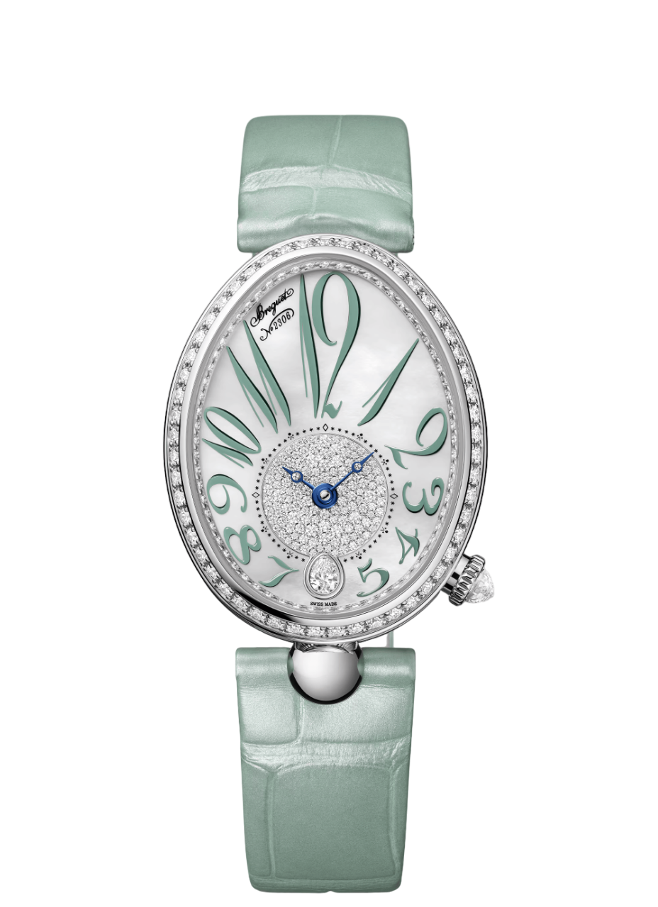 Breguet Reine de Naples 18K White Gold & Diamonds Lady's Watch