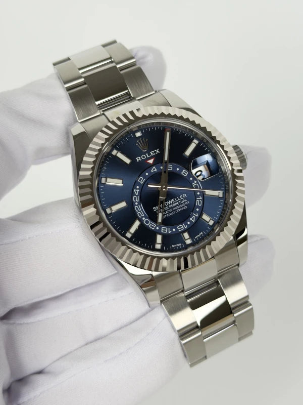 Rolex Sky-Dweller Stainless Steel & 18k White Gold Men's Watch