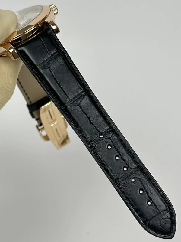 Jaeger-LeCoultre Master Control Eight Days 18K Rose Gold Men's Watch