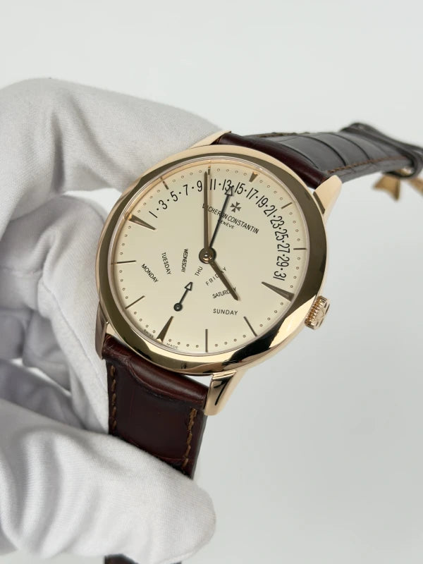 Vacheron Constantin Patrimony Retrograde Day-Date 18K Rose Gold Men's Watch