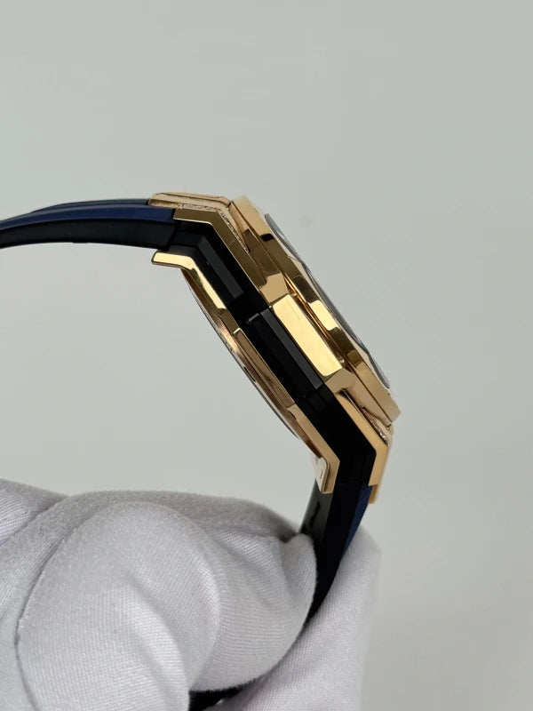 Hublot Big Bang Sang Bleu II 18K Rose Gold Blue Pavé Men's Watch