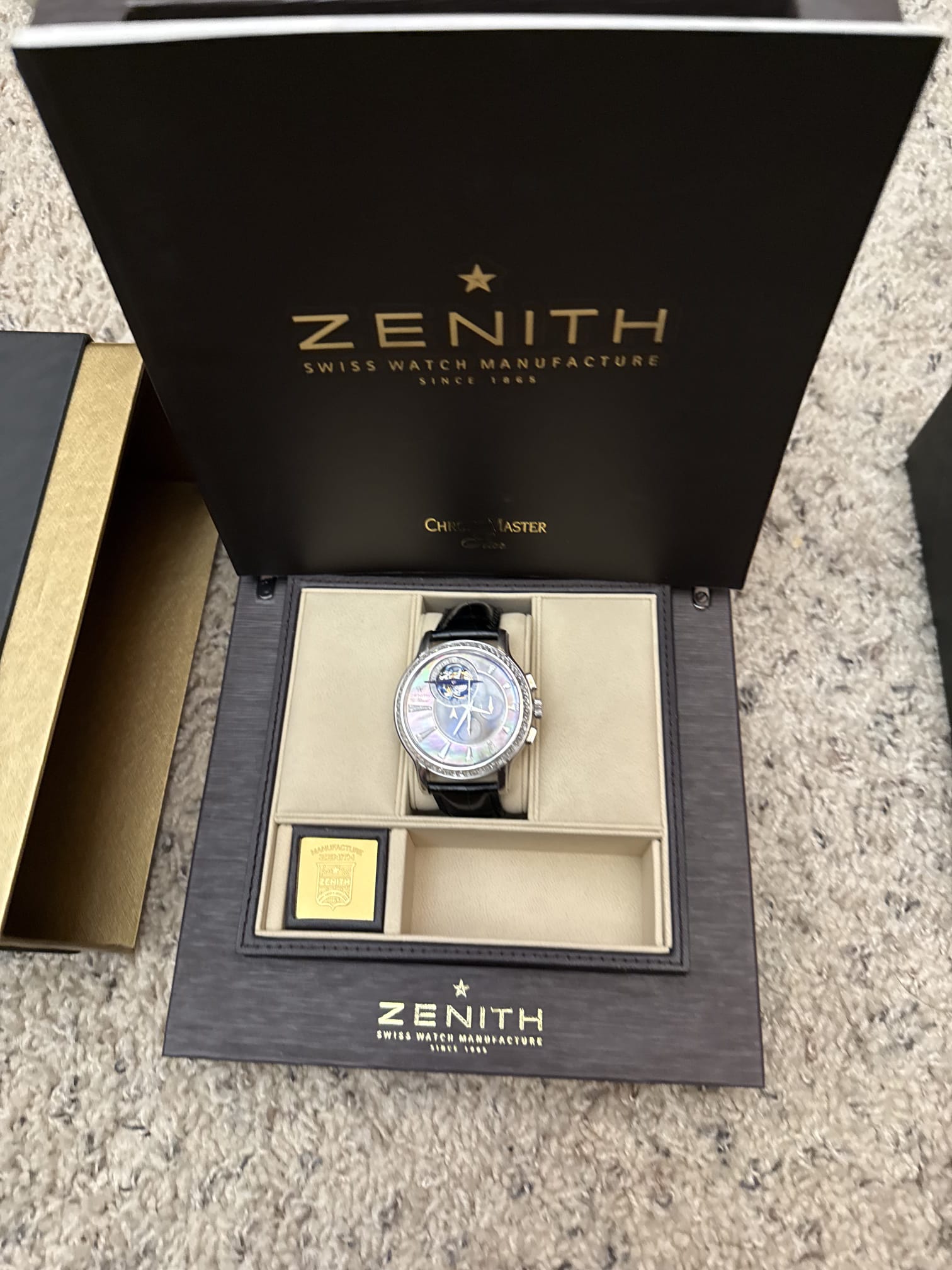 Zenith Academy Tourbillon Chronograph Platinum Men's Watch