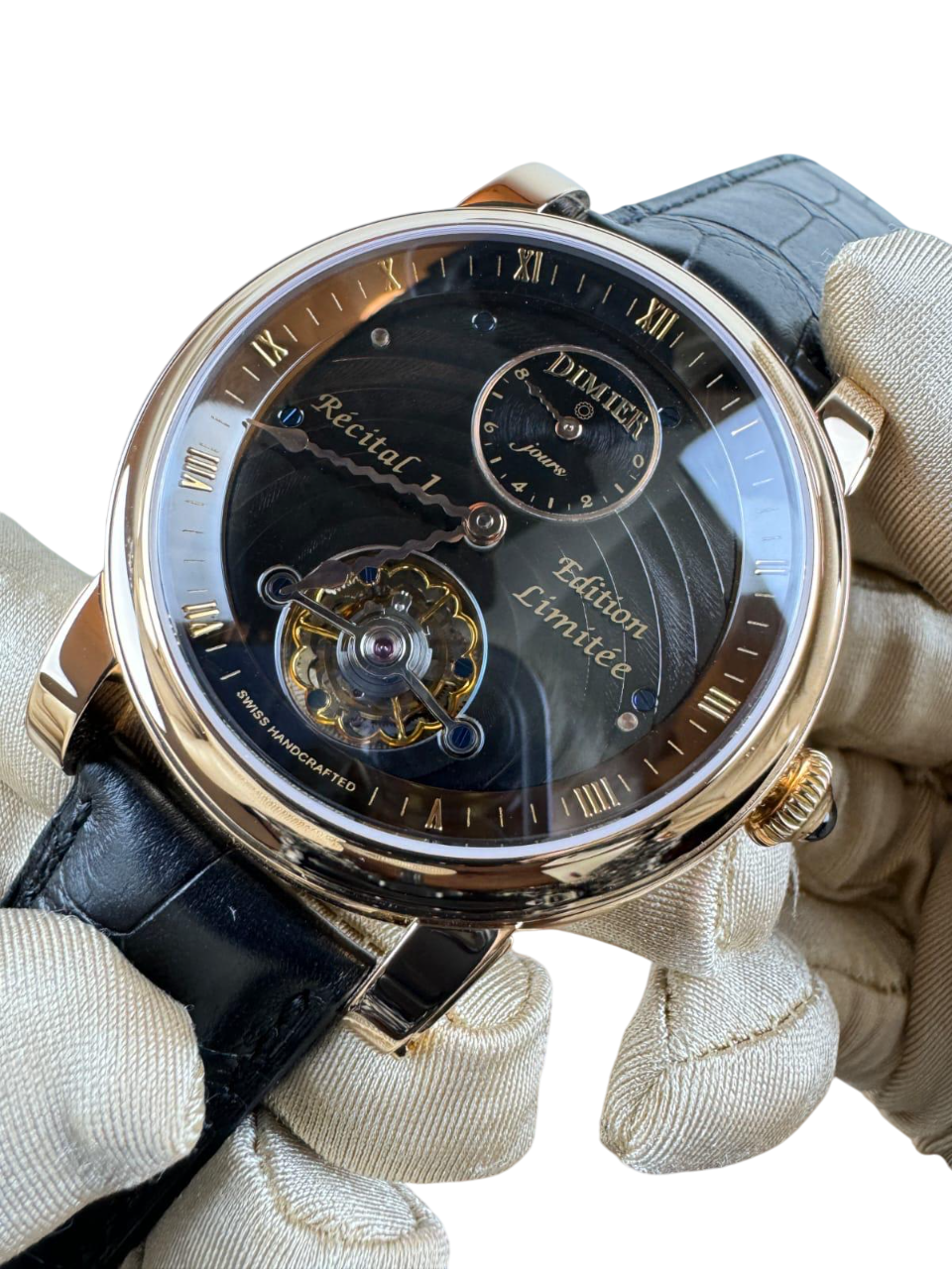 Bovet Dimier Recital 18K Rose Gold Men's Watch