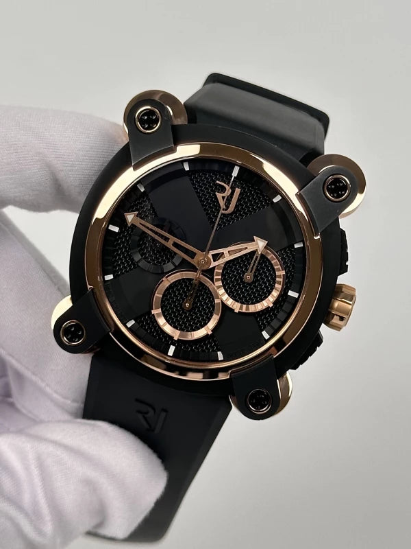 Romain Jerome Moon Dust-DNA Invader Chronograph Stainless Steel Men's Watch