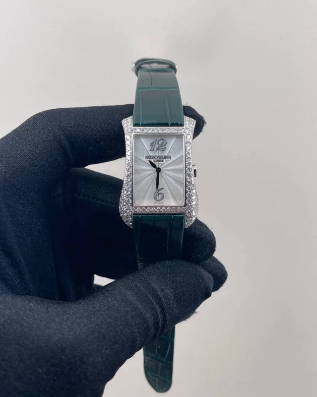 Patek Philippe Gondolo Serata 18K White Gold & Diamonds Lady's Watch