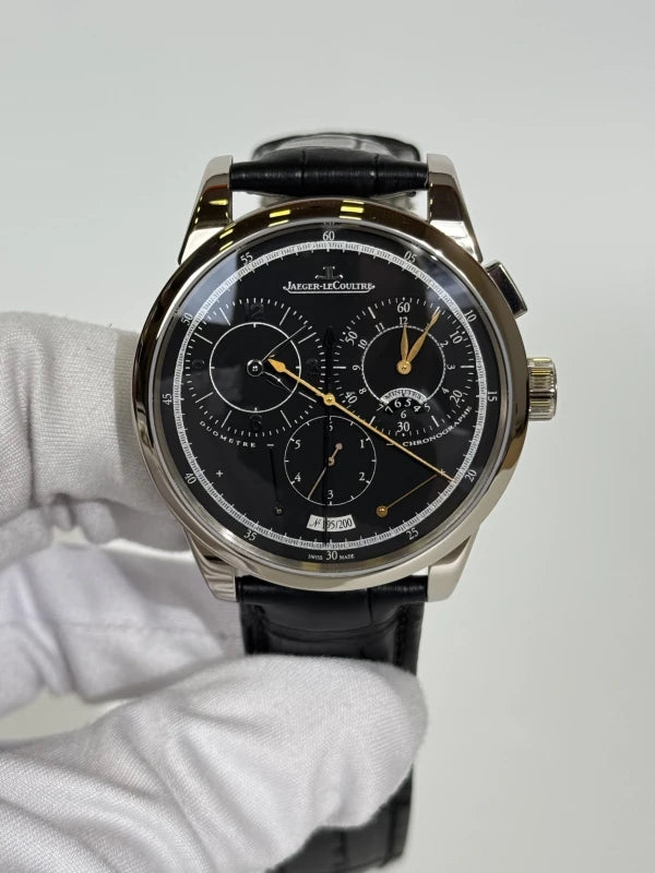 Jaeger-LeCoultre Duometre 18k White Gold Limited Edition Men's Watch