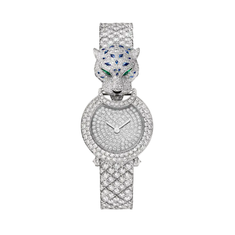 Cartier La Panthère de Cartier 18K White Gold & Diamonds Lady's Watch