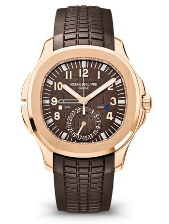 Patek Philippe Aquanaut GMT 18K Rose Gold Men's Watch