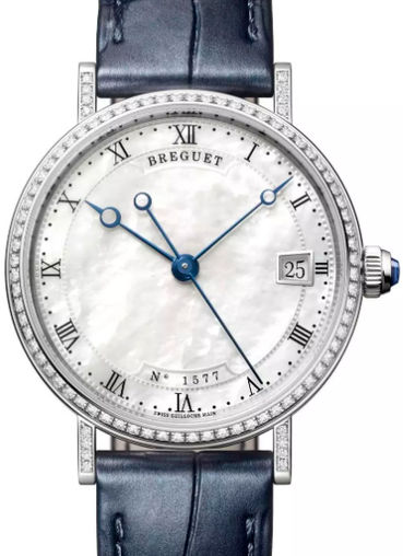 Breguet Classique 18K White Gold & Diamonds Lady's Watch