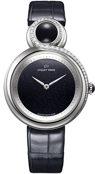 Jaquet Droz Elegance Paris Lady 8 Aventurine Stainless steel & Diamonds Ladies Watch