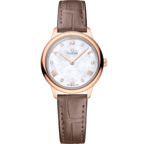 Omega De ville Prestige 18K Sedna™ Gold Lady's Watch