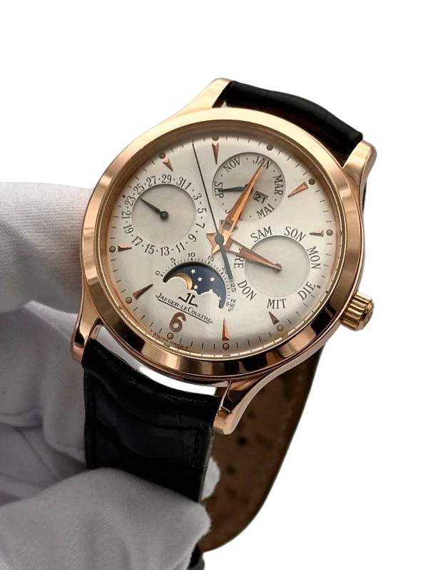 Jaeger-LeCoultre Master Control Perpetual Calendar 18K Rose Gold Men's Watch