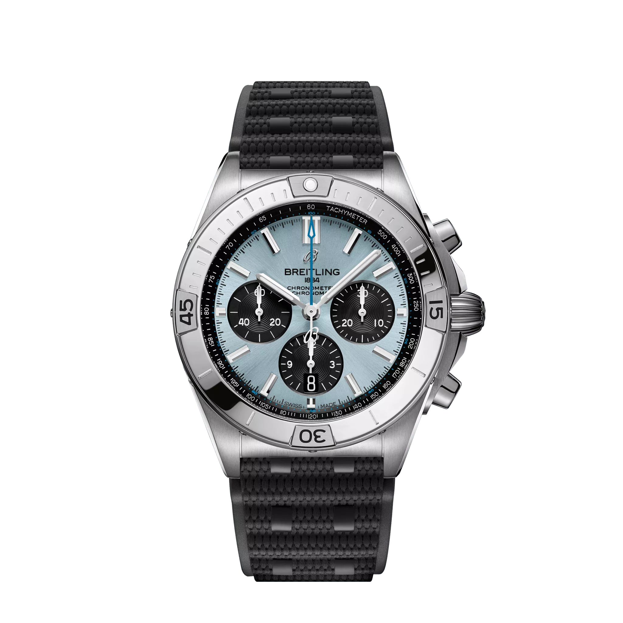 Breitling Chronomat Chronograph  Stainless steel & Platinum Men's Watch