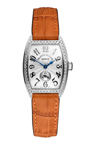 Franck Muller Cintree Curvex 18K White Gold & Diamonds Lady's Watch