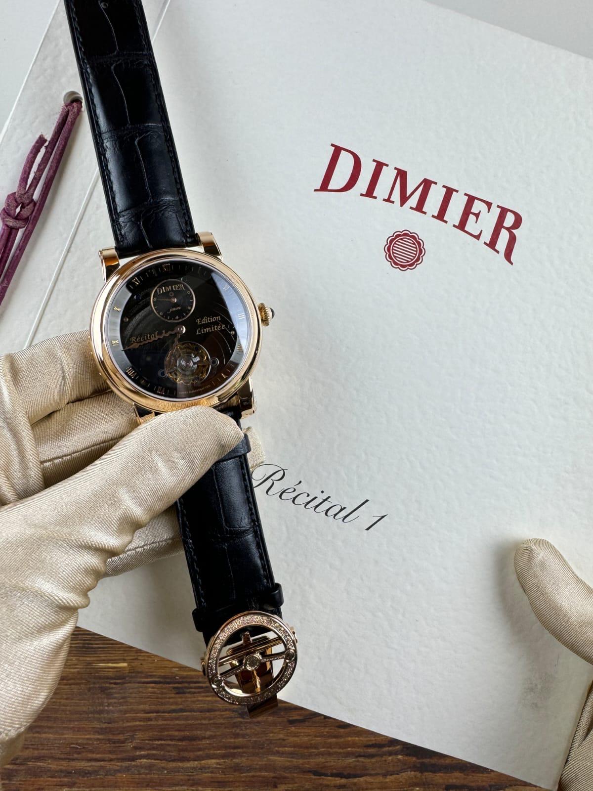 Bovet Dimier Recital 18K Rose Gold Men's Watch