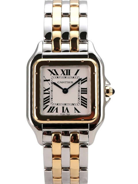 Cartier Panthère de Cartier Stainless Steel & 18K Yellow Gold Men's Watch