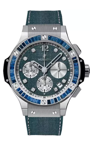 Hublot Big Bang Chronograph Stainless Steel & Sapphires Unisex Watch