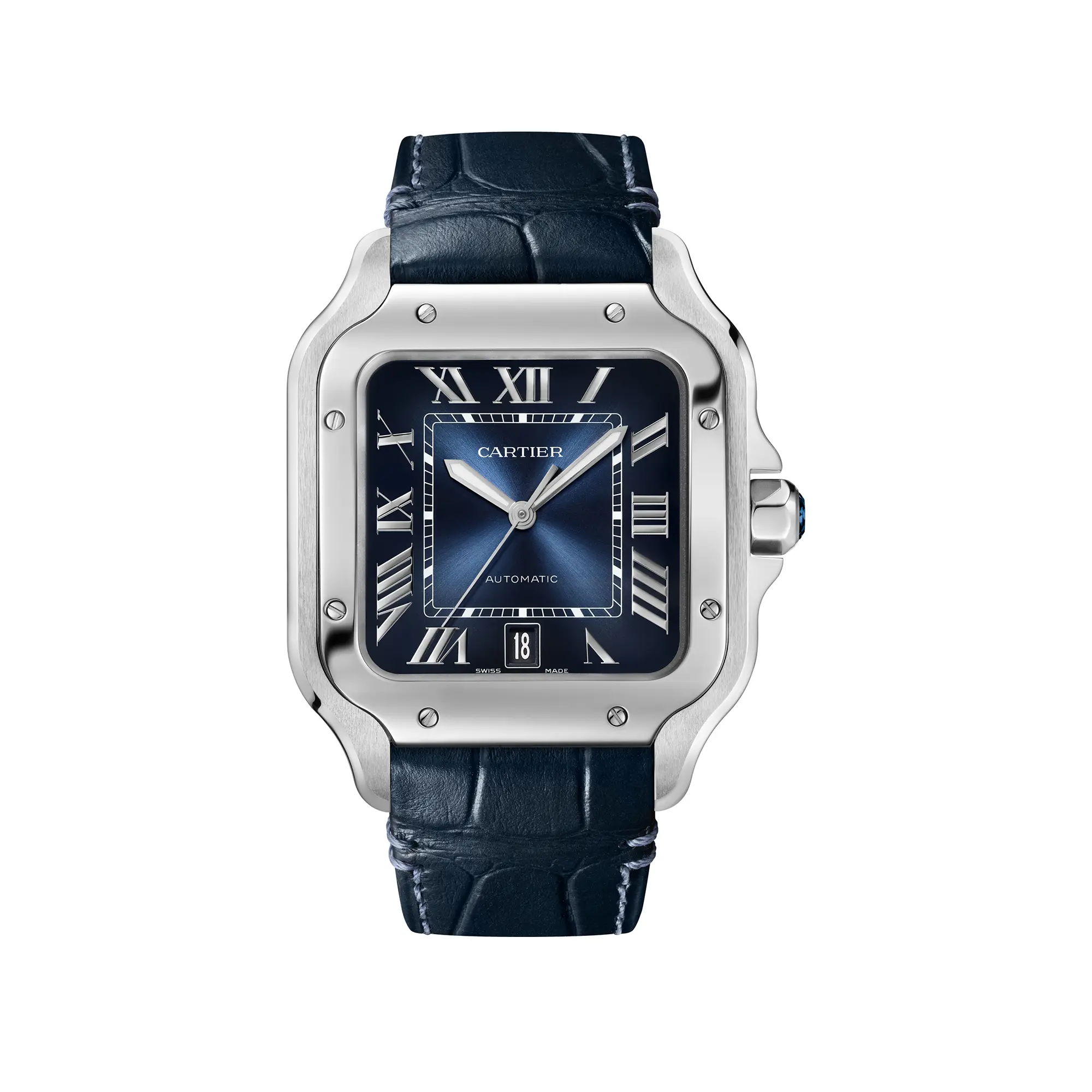 Cartier Santos de Cartier Stainless Steel Men's Watch