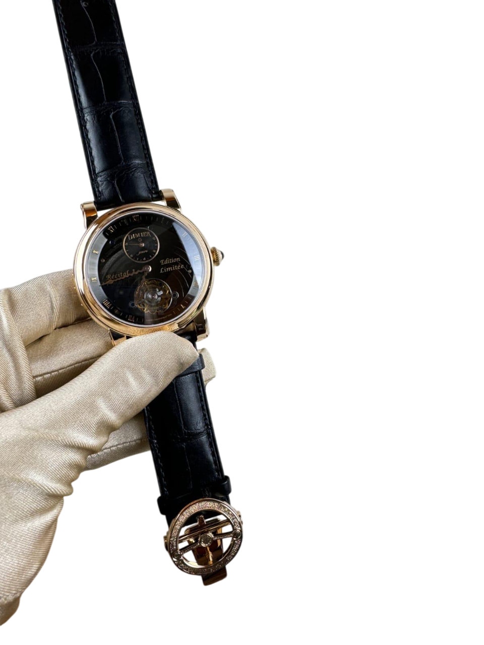 Bovet Dimier Recital 18K Rose Gold Men's Watch