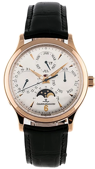 Jaeger-LeCoultre Master Control Perpetual Calendar 18K Rose Gold Men's Watch