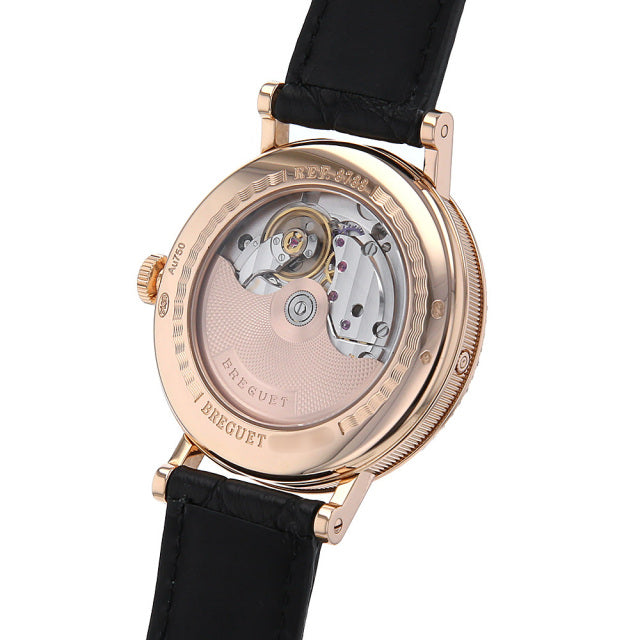 Breguet Classique Moon Phase 18K Rose Gold & Diamonds Men's Watch