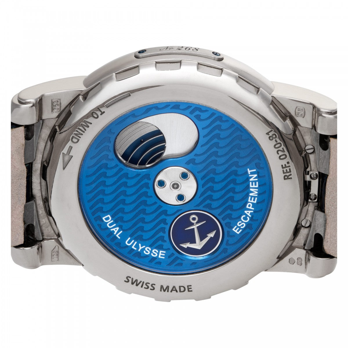 Ulysse Nardin Freak Blue Phantom 18K white gold Men's Watch