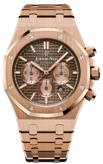 Audemars Piguet Royal Oak Chronograph 18K Rose Gold Men's Watch