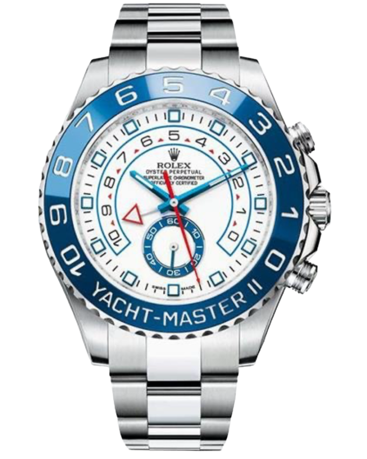 Rolex Yacht Master II Stainless steel Men s Watch Worldofluxuryus
