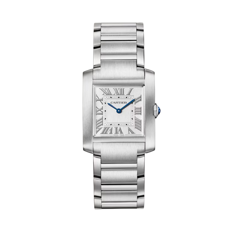 Cartier Tank Française Stainless Steel Men's Watch