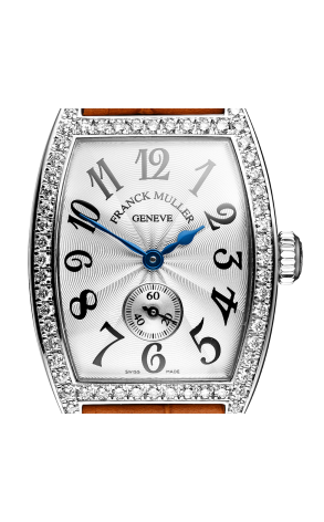 Franck Muller Cintree Curvex 18K White Gold & Diamonds Lady's Watch