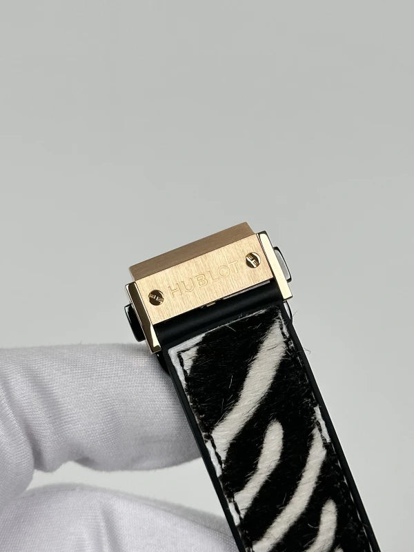Hublot Big Bang Zebra 41 mm 18K Rose Gold & Diamonds Unisex Watch