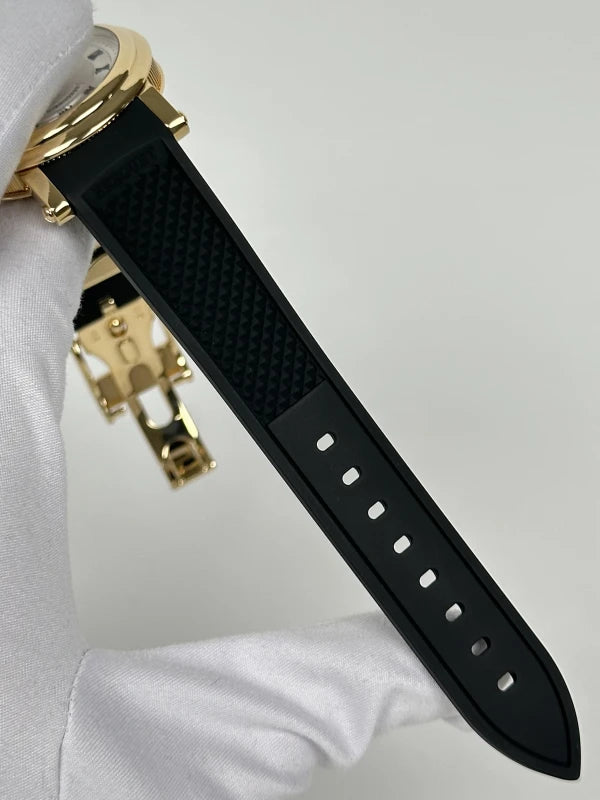 Breguet Marine Automatic Big Date 18K Yellow Gold Mens Watch
