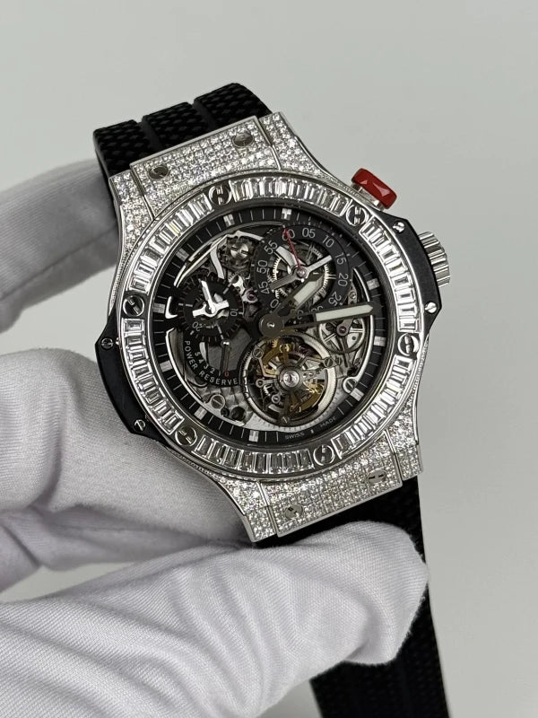 Hublot Bigger Bang Tourbillon Jewellery Unisex Watch