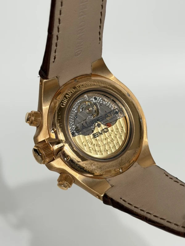 Girard Perregaux Laureato Evo3 Chonograph 18K Rose Gold Men's Watch