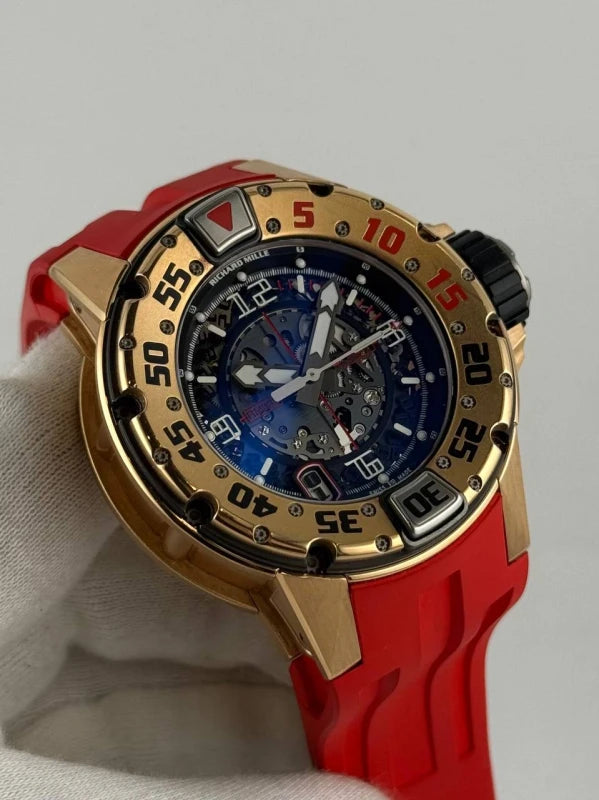 Richard Mille RM 028 Diver Rose Gold Men's Watch