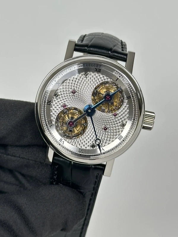 Breguet Classique Grande Complications Double Tourbillon Platinum Men's Watch