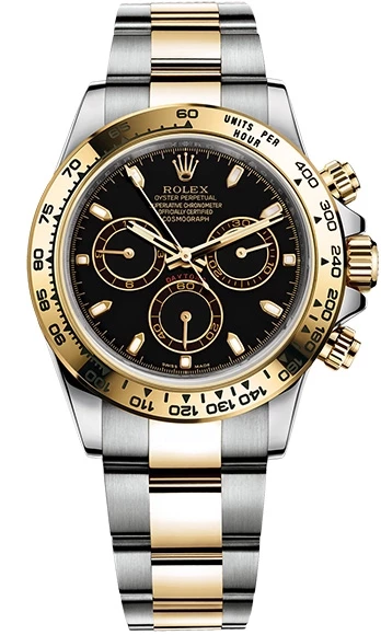 Rolex Daytona Cosmograph Stainless Steel & 18K Yellow Gold Men's Watch