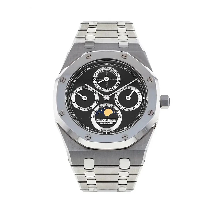 Audemars Piguet Royal Oak Perpetual Calendar Stainless steel & Platinum Men's Watch